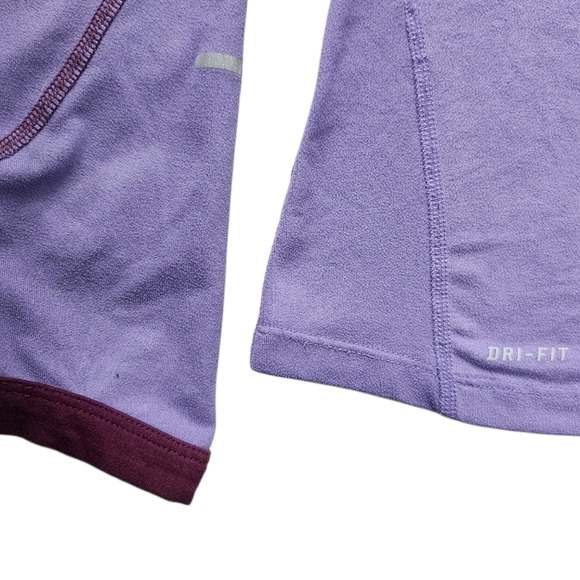 Nike Women's Purple Long Sleeve Top - Picture 4 of 4